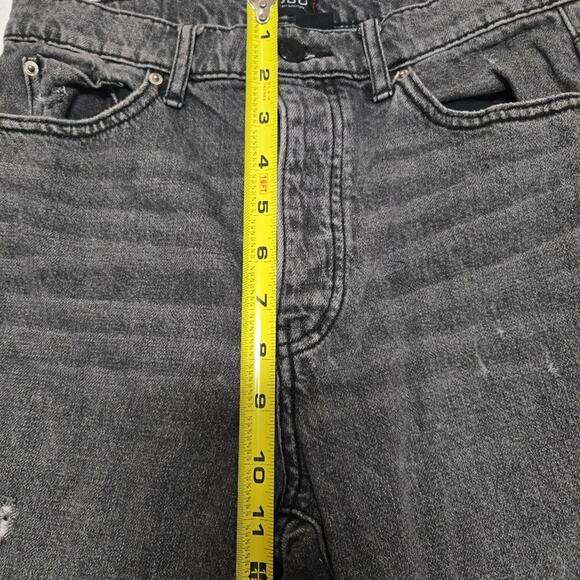 Urban Outfitters BDG Slim Straight NWT black distressed jeans Sz 27 y2k - Picture 6 of 6